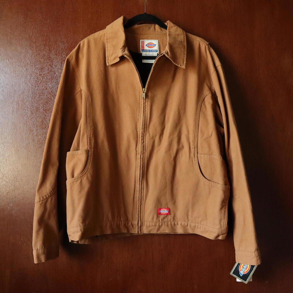 Vintage DICKIES Deadstock Jacket New With Tags Mens XL‎ Tan/B
